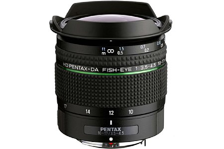 Pentax HD-DA Fish-Eye 10-17 mm 3.5-4.5. [Foto: Pentax]