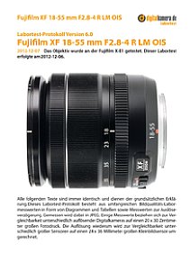 Fujifilm XF 18-55 mm F2.8-4 R LM OIS mit X-E1 Labortest, Seite 1 [Foto: MediaNord]
