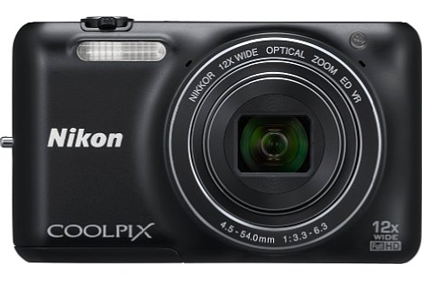 Bild Der rückwärtig belichtete CMOS-Sensor der Nikon Coolpix S6600 löst 16 Megapixel auf, das optische 12fach-Zoom reicht von umgerechnet 25-300 Millimeter und verfügt über einen optischen Bildstabilisator. [Foto: Nikon]