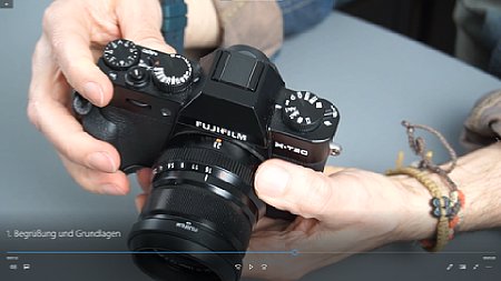 Screenshot 1 Peter Fauland Das Fujifilm X-System Schulungsvideo. [Foto: Imaging One]