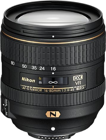 Bild Das Nikon AF-S 16-80 mm 1:2.8-4E ED VR verspricht mit seiner universellen Brennweite von 24 bis 120 Millimeter entsprechend Kleinbild sowie der guten Anfangsöffnung von F2,8 ein ideales Standardobjektiv zu sein. [Foto: Nikon]