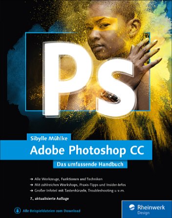 Bild Adobe Photoshop CC – Das umfassende Handbuch. [Foto: Rheinwerk]