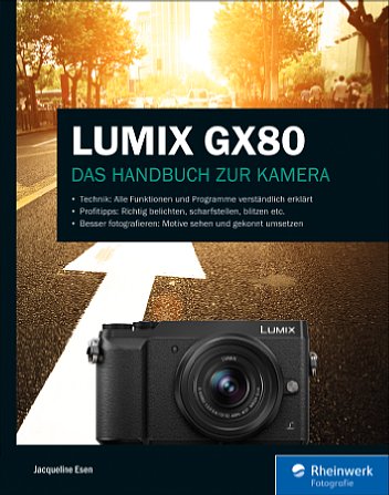 Bild Lumix GX80 – Das Handbuch zur Kamera. [Foto: Rheinwerk]