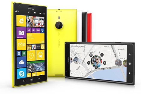 Bild Das Nokia Lumia 1520 ist das erste Smartphone, das Raw-Dateien speichert. Es wird in den drei Farben Gelb, Weiß und Schwarz mit jeweils 32 GByte internem Speicher angeboten. Die rote Version ist in Deutschland offiziell nicht erhältlich. [Foto: Nokia]