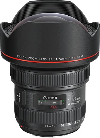 Bild Das Canon EF 11-24 mm 4.0 L USM besitzt nicht nur den bisher größten Bildwinkel aller Vollformatobjektive, sondern soll obendrein auch nahezu verzeichnungsfrei abbilden. [Foto: Canon]