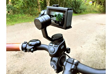Bild Auch so etwas gehört zu den Aufgaben: Actioncams oder Gimbals in der Praxis testen. [Foto: MediaNord]