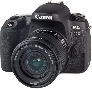 Bild Auf den ersten Blick ist der Unterschied zwischen der Canon EOS 77D und der EOS 800D mit EF-S 18-55 mm IS STM gering. [Foto: MediaNord]
