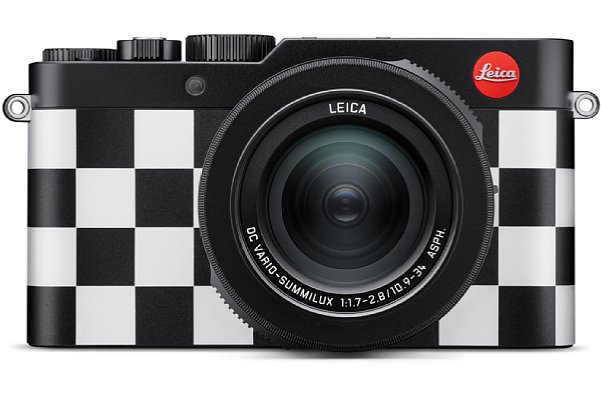 Bild Die Leica D-Lux 7 Vans x Ray Barbee Edition ist mit dem für Vans typischen Checkerboard-Muster bezogen. [Foto: Leica]