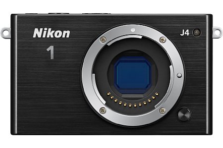 Nikon 1 J4 in Schwarz, ohne Objektiv. [Foto: Nikon]