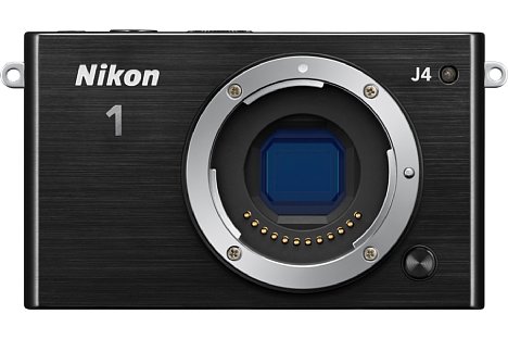 Bild Nikon 1 J4 in Schwarz, ohne Objektiv. [Foto: Nikon]