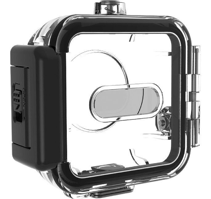 Bild Mit dem mitgelieferten Unterwassergehäuse taucht der Rollei Mini WiFi Camcorder 1 bis zu fünf Meter tief. [Foto: Rollei]