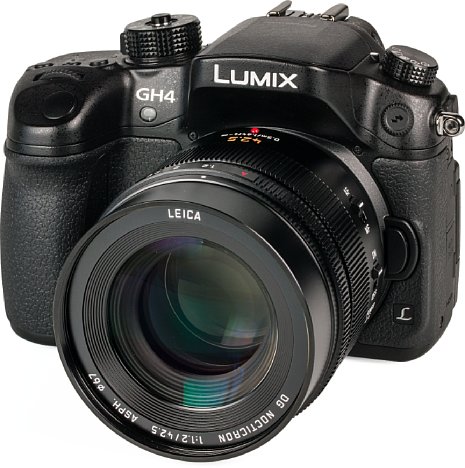 Bild Panasonic Lumix DMC-GH4 mit Leica DG 42,5 mm [Foto: MediaNord]