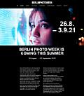 BerlinPhotoWeek-Website. [Foto: Berlinphotoweek; Screenshot: MediaNord]