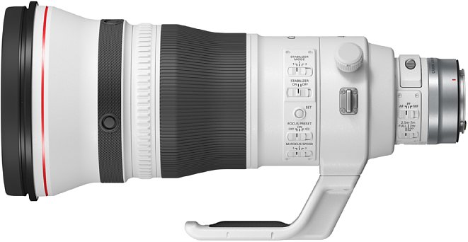 Bild Das Canon RF 400mm F2.8 L IS USM basiert auf der EF-Version von 2018, bietet aber einen schnelleren Autofokus dank neuartigem Dual Drive Power System. [Foto: Canon]