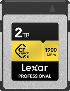 Bild Lexar CFexpress Typ B Gold 2 Terabyte. [Foto: Lexar]