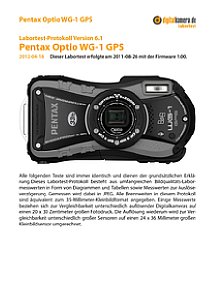 Pentax Optio WG-1 GPS Labortest, Seite 1 [Foto: MediaNord]