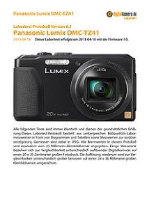 Panasonic Lumix DMC-TZ41 Labortest, Seite 1 [Foto: MediaNord]