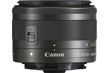 Canon EF-M 15-45 mm 3.5-6.3 IS STM. [Foto: Canon]