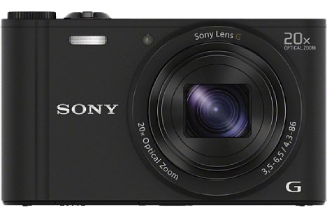 Bild Die Sony Cyber-shot DSC-WX350 besitzt sogar ein optisches 20-fach-Zoom von umgerechnet 25-500mm. [Foto: Sony]