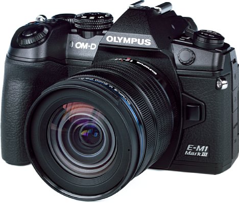 Bild Olympus OM-D E-M1 Mark III mit 12-45 mm Pro. [Foto: MediaNord]