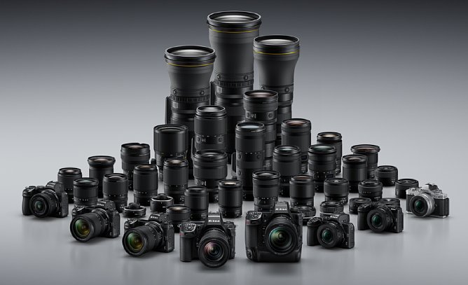 Bild Das Nikon Z-System im Mai 2023. [Foto: Nikon]