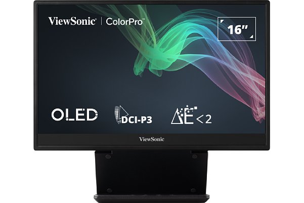 Bild Der ViewSonic VP16-OLED hat eine effektive Diagonale von 15,6 Zoll und eine FullHD-Auflösung. [Foto: ViewSonic]