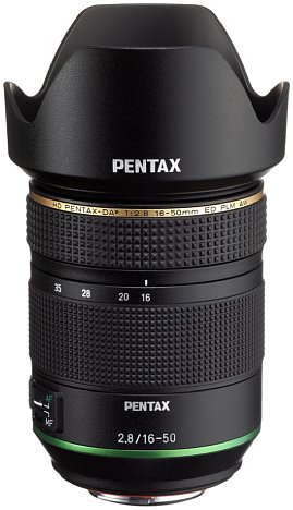Bild HD Pentax-DA* 16-50 mm F2.8 ED PLM AW Mock-Up. [Foto: Pentax]