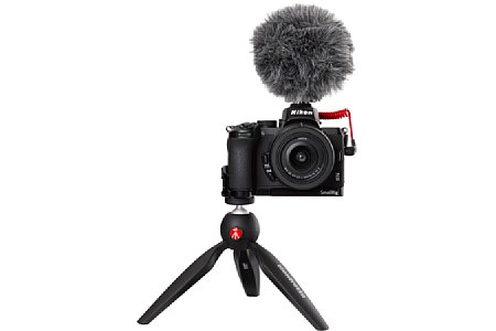 Nikon Z 50 DX 16-50 mm VR Vlogger Kit. [Foto: Nikon]