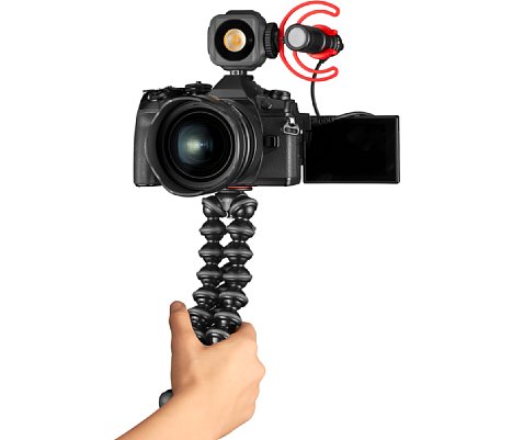 Bild Das Joby GorillaPod Vlogging-Kit eignet sich nicht nur für Smartphones, sondern auch für normale Kamears. [Foto: Joby]