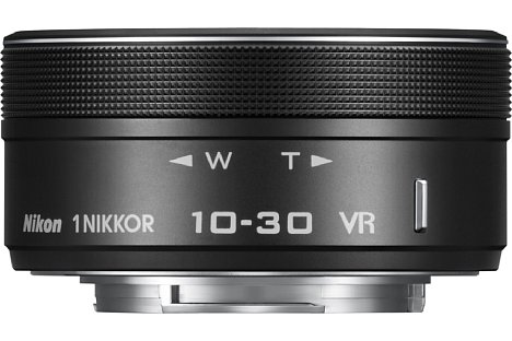 Bild Das Nikon 1 Nikkor VR 10-30 mm 1:3,5–5,6 PD-Zoom ist besonders klein, leicht und kompakt. [Foto: Nikon]