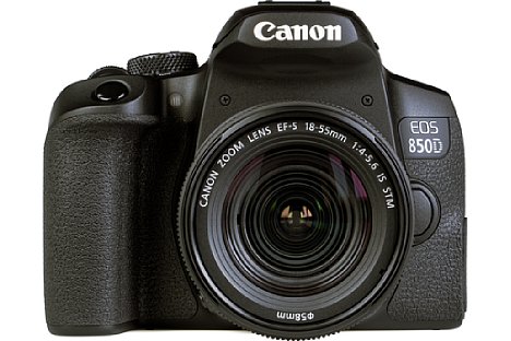 Bild Das Canon EF-S 18-55 mm 4-5,6 IS STM passt optisch sehr gut zur EOS 850D. [Foto: MediaNord]