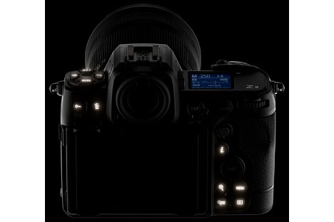 Bild Die wichtigsten Tasten der Nikon Z 8 sind beleuchtet. [Foto: Nikon]