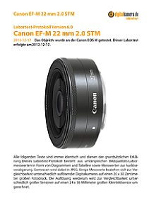 Canon EF-M 22 mm 2.0 STM mit EOS M Labortest, Seite 1 [Foto: MediaNord]