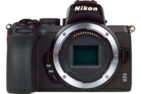 Bild Im Verhältnis zur Kamera und auch zum Sensor wirkt das Z-Bajonett an der Nikon Z 50 riesig. [Foto: MediaNord]