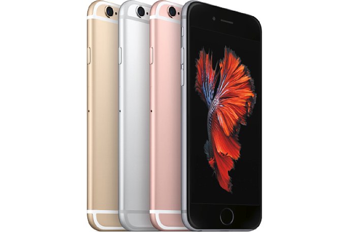Bild Die neuen Apple iPhones 6s und 6s Plus gibt es jeweils in vier Farben. [Foto: Apple]