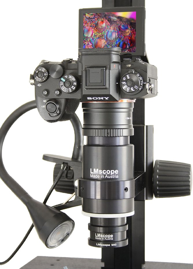 Bild LM Makroskop 42x im Einsatz. [Foto: Micro Tech Lab]