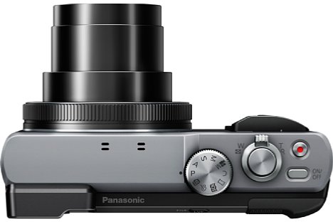 Bild Beim Einschalten entfaltet sich das 30-Fach-Zoom der Panasonic Lumix DMC-TZ81 etwas. [Foto: Panasonic]
