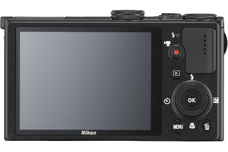 Bild Drei Zoll misst der 921.600 Bildpunkte auflösende Bildschirm der Nikon Coolpix P330. [Foto: Nikon]