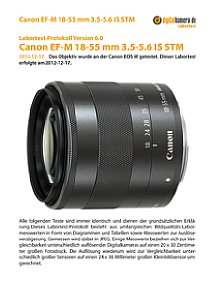 Canon EF-M 18-55 mm 3,5-5,6 IS STM mit EOS M Labortest, Seite 1 [Foto: MediaNord]