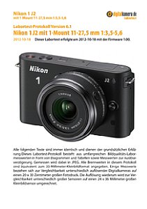 Nikon 1 J2 mit 1-Mount 11-27,5 mm 1:3,5-5,6 Labortest, Seite 1 [Foto: MediaNord]