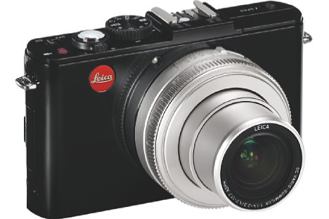 Bild Das Objektiv der Leica D-Lux 6 ist hingegen in Silber gehalten. [Foto: Leica]