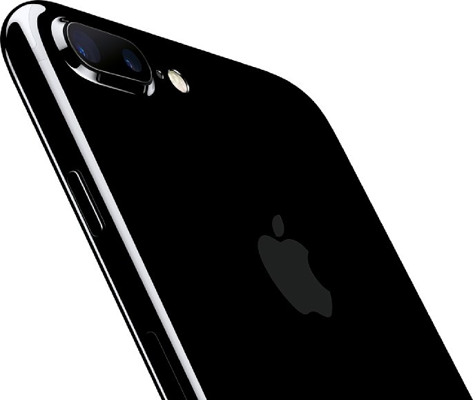 Bild Das Apple iPhone 7 Plus hat eine neue Doppelkamera mit je einem Weitwinkel und "Teleobjektiv" und einen neuen LED-Blitz. [Foto: Apple]