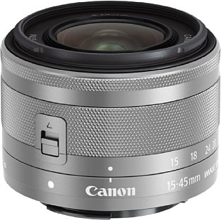 Bild Das 130 Gramm leichte Canon EF-M 15-45 mm 3.5-6.3 IS STM ist mit einem optischen Bildstabilisator ausgestattet. [Foto: Canon]