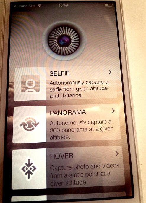 Bild Ein erster Blick auf die GoFleye-Smartphone-App. [Foto: GoFleye]