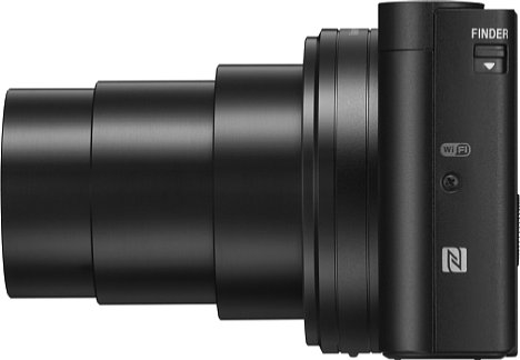 Bild Das bildstabilisierte 30-fach-Zoom der Sony DSC-HX95 und HX99 deckt einen kleinbildäquivalenten Brennweitenbereich von 24 bis 720 mm ab und faltet sich im weniger als 36 mm flachen Gehäuse zusammen. [Foto: Sony]