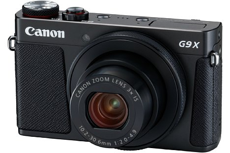 Bild Im kompakten Gehäuse der Canon PowerShot G9 X Mark II stecken ein 13,2 mal 8,8 Millimeter großer 1"-Sensor mit 20 Megapixeln Auflösung sowie ein F2-4,9 lichtstarkes Dreifachzoom von 28 bis 84 Millimeter entsprechend Kleinbild. [Foto: Canon]