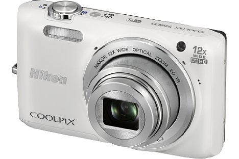 Bild Die Nikon Coolpix S6800 soll es nicht nur in Schwarz, sondern auch in Weiß... [Foto: Nikon]