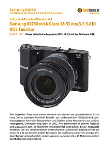 Samsung NX210 mit NX Lens 18-55 mm 3.5-5.6 III OIS i-Function Labortest, Seite 1 [Foto: MediaNord]