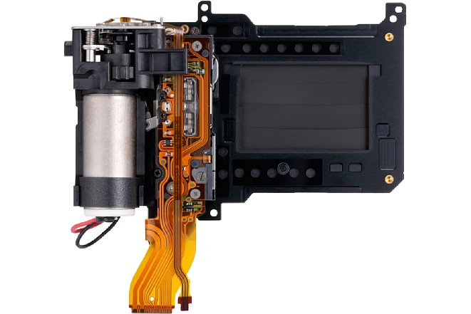 Bild Die robuste Verschlusseinheit der Canon EOS-1D X Mark III hält mindestens 500.000 Auslösungen aus und bietet bis zu 1/8.000 Sekunde kurze Verschlusszeiten. [Foto: Canon]