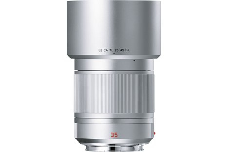 Bild Die Gegenlichtblende gehört beim 2.150 Euro teuren Leica Summilux-TL 1:1,4/35 mm zum Lieferumfang. [Foto: Leica]